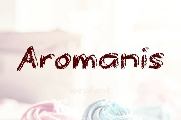 Aromanis Font: Adding Handmade Charm to Business Branding