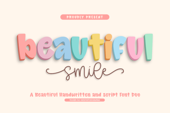 Beautiful Smile Font: A Display Typeface for Campaigns