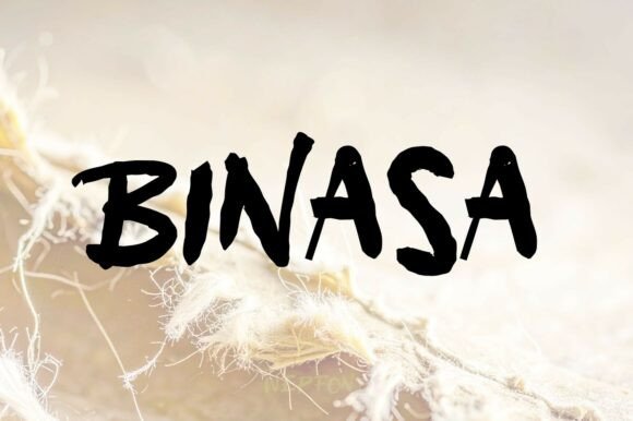 Binasa Font: Adding Raw Energy to Small Business Branding