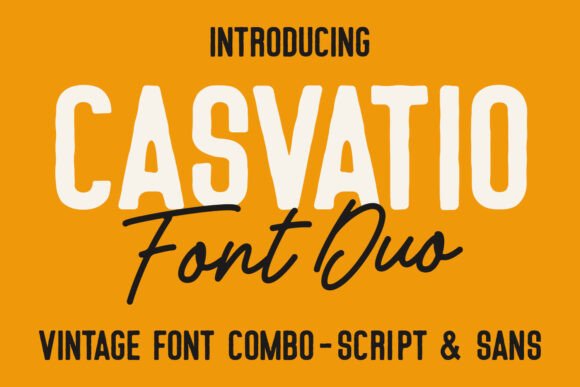 Casvatio Duo Font: Crafting Authentic Web Layouts