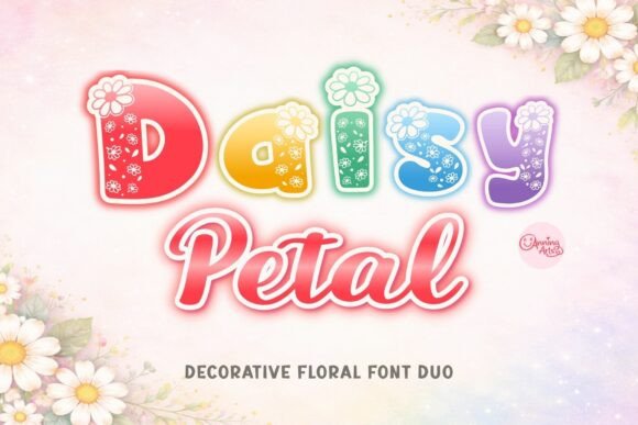 Designing with Daisy Petal Duo Font for Brand Identity