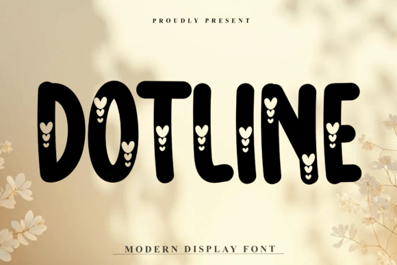 Dotline Font: A Web Designer’s Layout Test