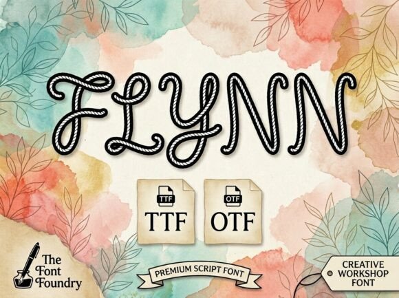 Flynn Font: A Premium Display Script for Web Design