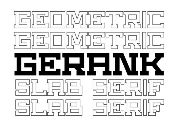 Gerank Font: Building a Bold Brand Identity