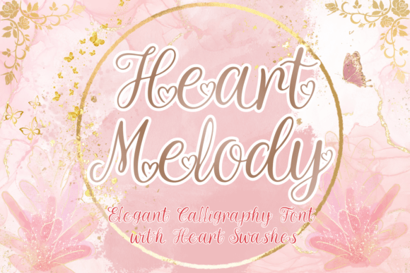 Heart Melody Font Review: Elegant Script for Branding