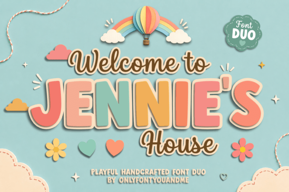 Jennies House Font: Crafting Cozy Editorial Layouts