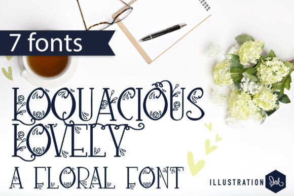 Loquacious Lovely Font Review for Web Design