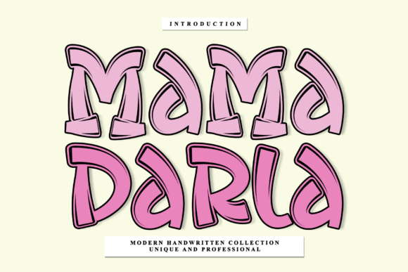 Mama Darla Font: Elevating Campaign Visuals with Organic Script