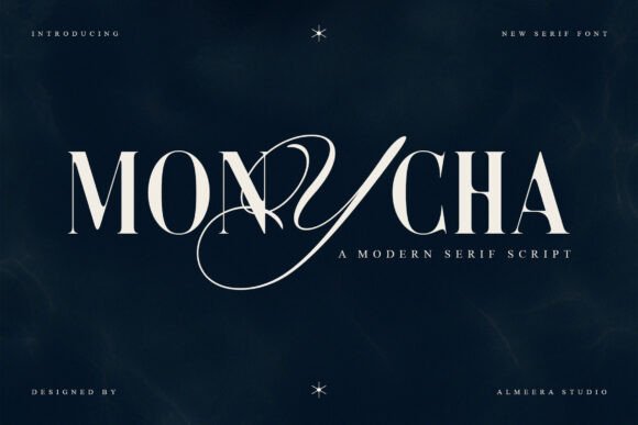 Monycha Font: A Serif for Modern Editorial Design