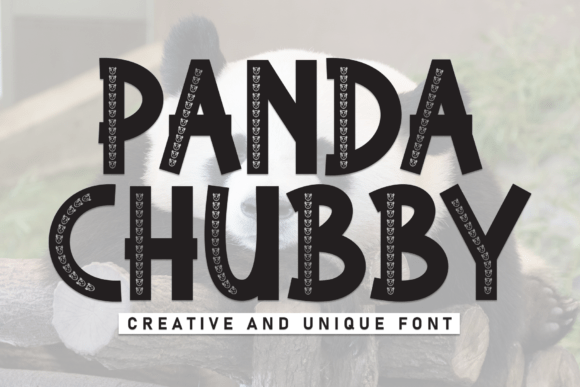 Panda Chubby Font: Warmth for Handmade Labels