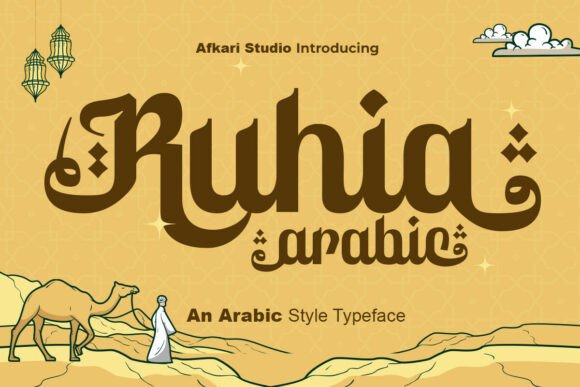 Ruhia Arabic Font for Authentic Craft Designs