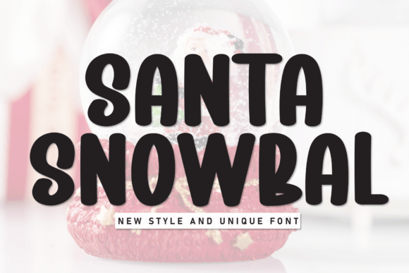 Santa Snowbal Font: A Web Designer’s Layout Test