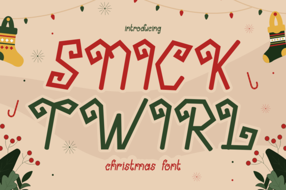 Snick Twirl Font: Adding Holiday Cheer to Brand Identity