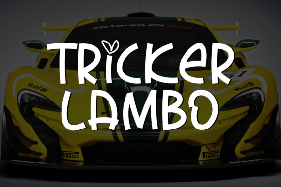 Tricker Lambo Font: A Designer’s Branding Test